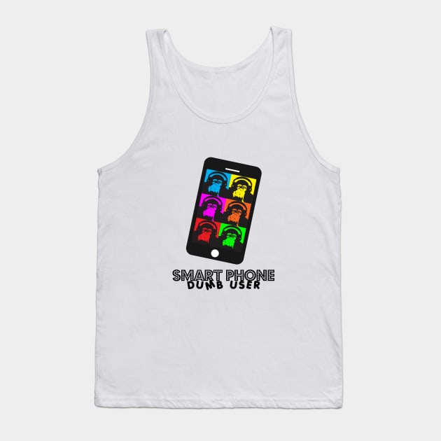 Smart Phone Tank Top by 2COOL Tees